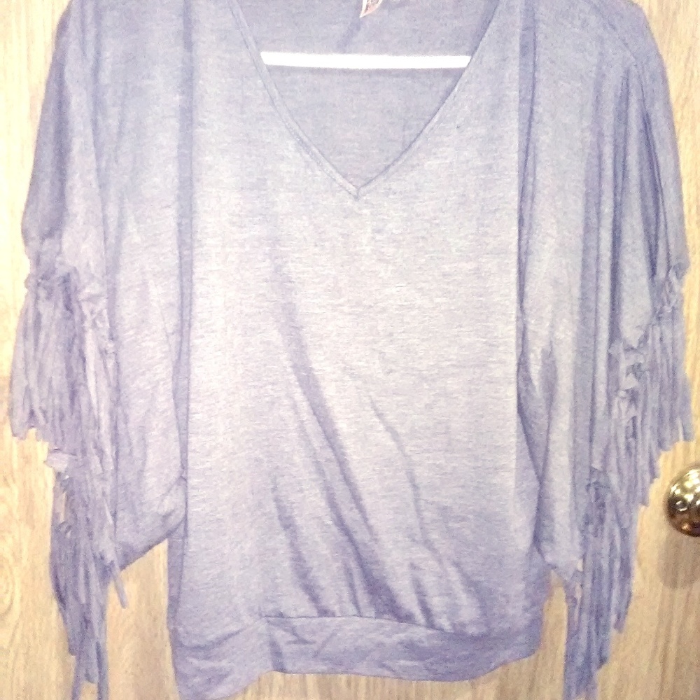 ROUTE 66 FRINGE Batwing TOP